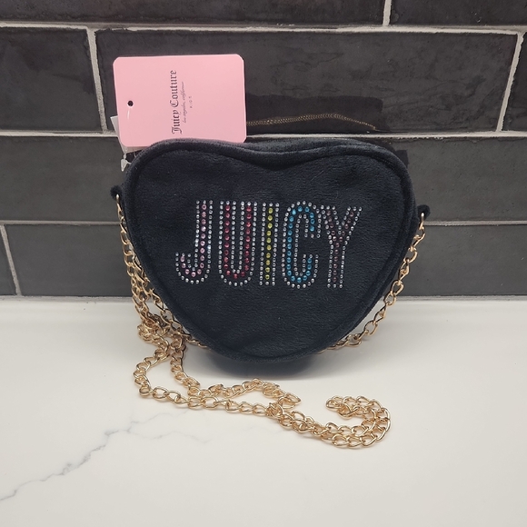 Juicy Couture Handbags - Juicy Couture Rainbow Branded Heart Bag